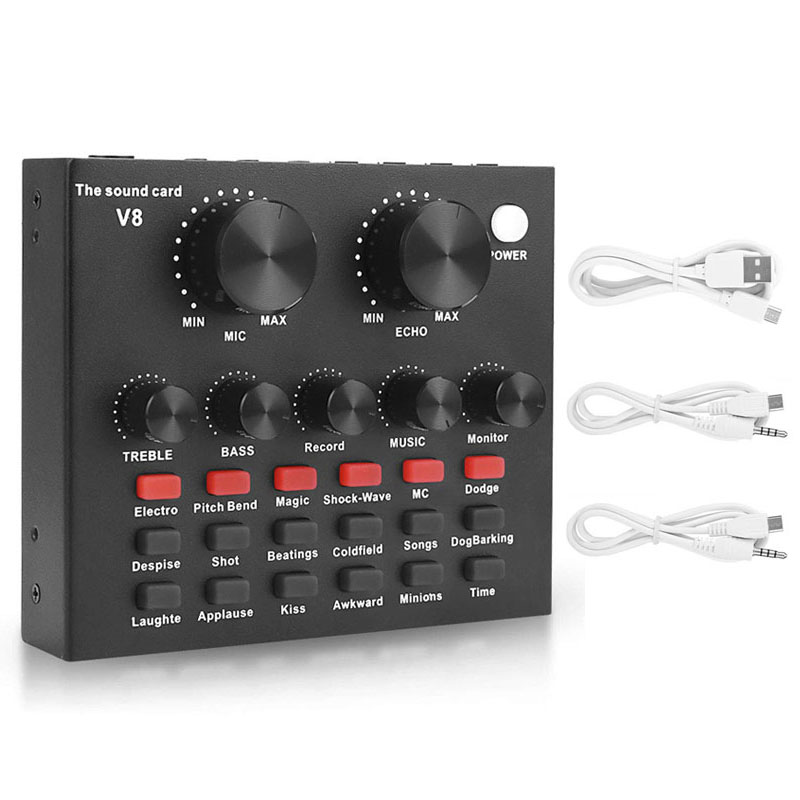 Sound Card Audio Interface for bm 800 Microphone for Computer Karaoke Dj Sound Card bm800 900 Condenser Microphone
Sound Card Audio Interface for bm 800 Microphone for Computer Karaoke Dj Sound Card bm800 900 Condenser Microphone