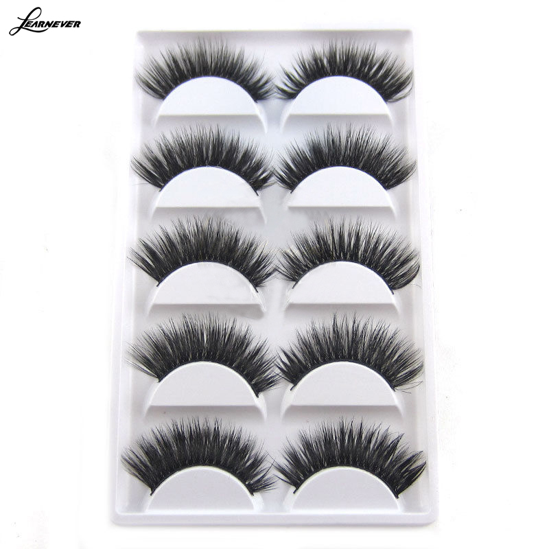 LEARNEVER New 5 Pairs Luxurious 3D False Eyelashes Cross Long Lashes Natural Makeup M02783 Eye X0I3
LEARNEVER New 5 Pairs Luxurious 3D False Eyelashes Cross Long Lashes Natural Makeup M02783 Eye X0I3