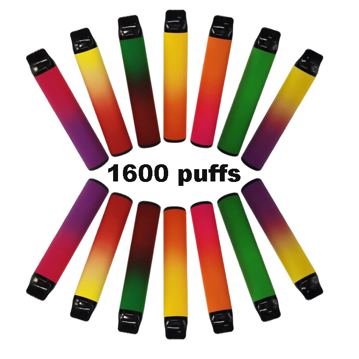 1600puffs XXL Disposable Vape Pen Device Pods Starter Kits Larger 1000mAh Battery 6.5ml Carts Empty Vaporizer Custom Packaging E-Cigarettes
1600puffs XXL Disposable Vape Pen Device Pods Starter Kits Larger 1000mAh Battery 6.5ml Carts Empty Vaporizer Custom Packaging E-Cigarettes