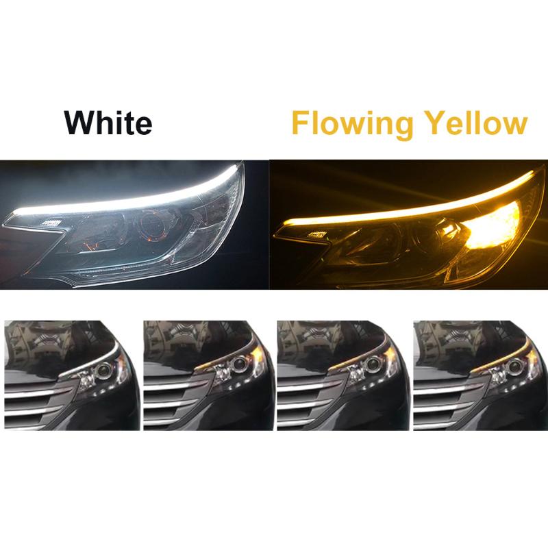 30/45/60cm CAR External Flexible daytime running lights 12V Dynamic Turn Signal Strip Universal accessories Car Styling, As pic
30/45/60cm CAR External Flexible daytime running lights 12V Dynamic Turn Signal Strip Universal accessories Car Styling, As pic