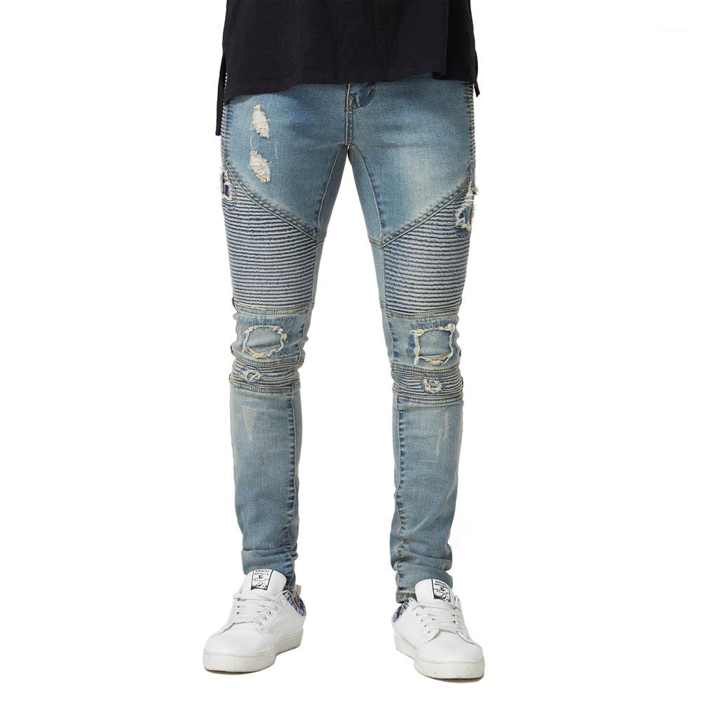 Fashion Trousers Mens Draped Designer Ripped Jeans Slim Fit Biker Pencil Pants Spring Autumn, Black
Fashion Trousers Mens Draped Designer Ripped Jeans Slim Fit Biker Pencil Pants Spring Autumn, Black