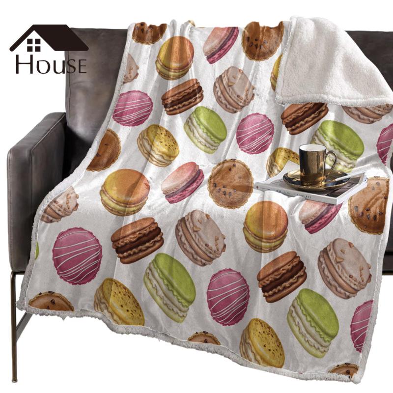 BIGHOUSES Throw Blanket Design Macarons Blankets Fleece Blankets Winter Blanket Personalized Bedclothes
BIGHOUSES Throw Blanket Design Macarons Blankets Fleece Blankets Winter Blanket Personalized Bedclothes