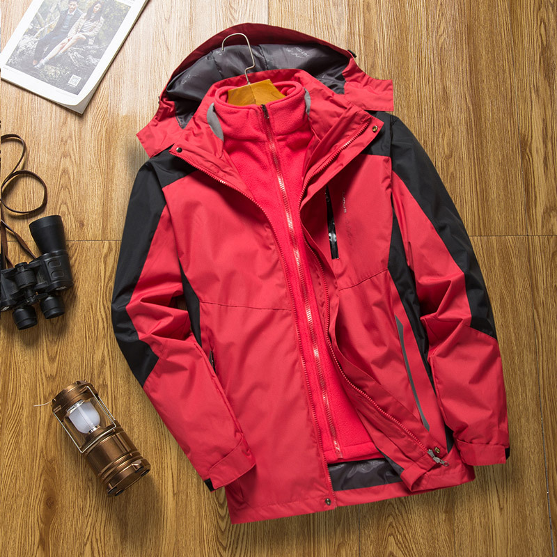 Printed Words Logo Winter Outdoor Waterproof Jacket Men and Women Three-in-One Couples Two-Piece Set Mountain Climbing Work Clot, Army green
Printed Words Logo Winter Outdoor Waterproof Jacket Men and Women Three-in-One Couples Two-Piece Set Mountain Climbing Work Clot, Army green