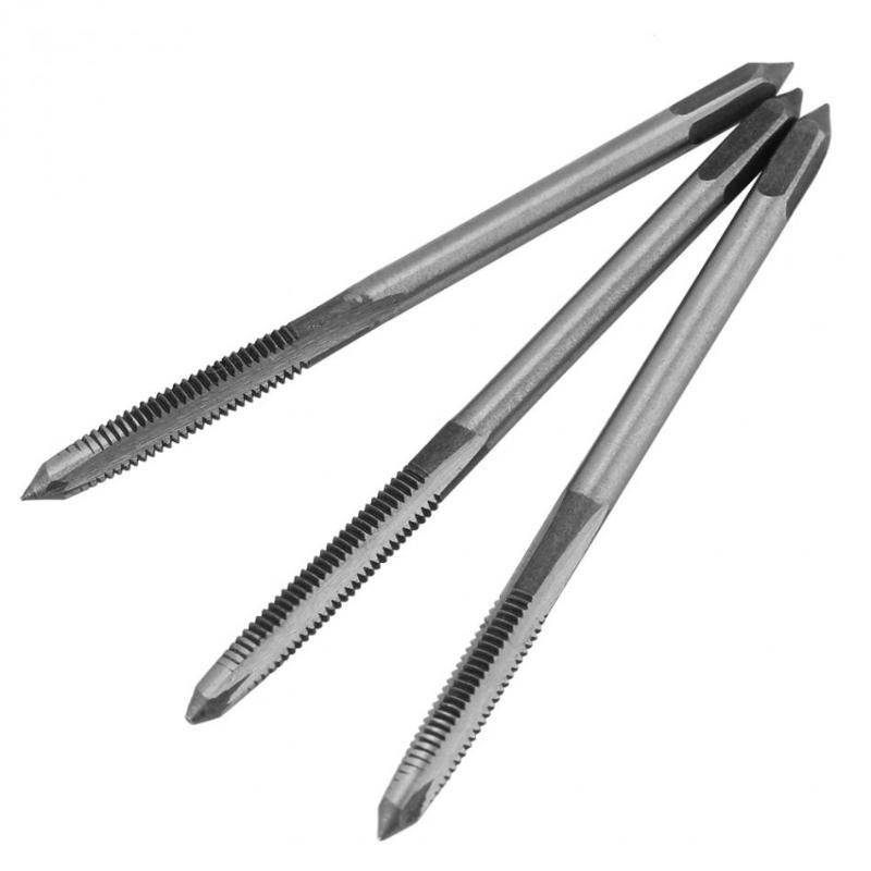 3pcs Hand Tap Tapping Screw Thread Plugs Taps Set M3 M4 M5 Straight Flute 3mm-5mm Hand Screw Thread Bearing Steel
3pcs Hand Tap Tapping Screw Thread Plugs Taps Set M3 M4 M5 Straight Flute 3mm-5mm Hand Screw Thread Bearing Steel