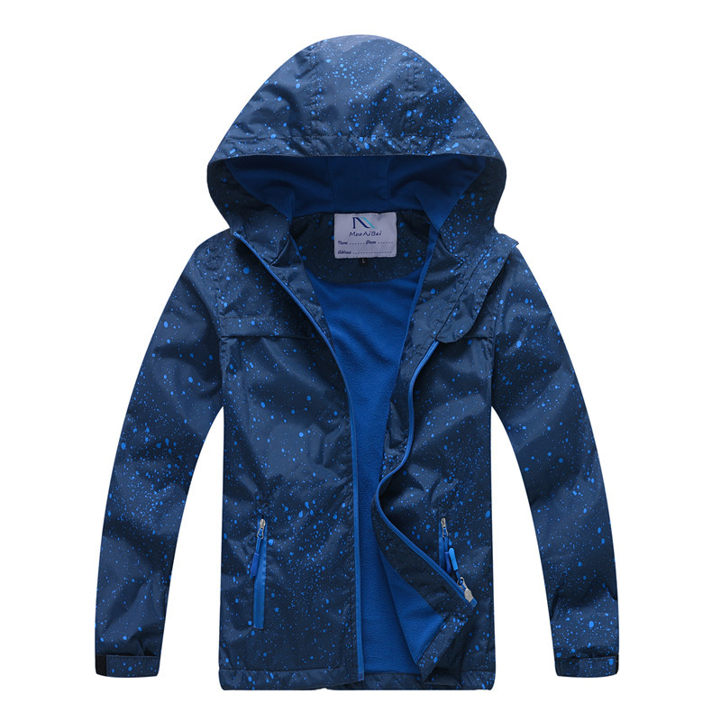 Jacket for boy windbreaker softshell children water proof jacket teenage kids outwear warm coat with fleece hoodies110-150#, Blue
Jacket for boy windbreaker softshell children water proof jacket teenage kids outwear warm coat with fleece hoodies110-150#, Blue