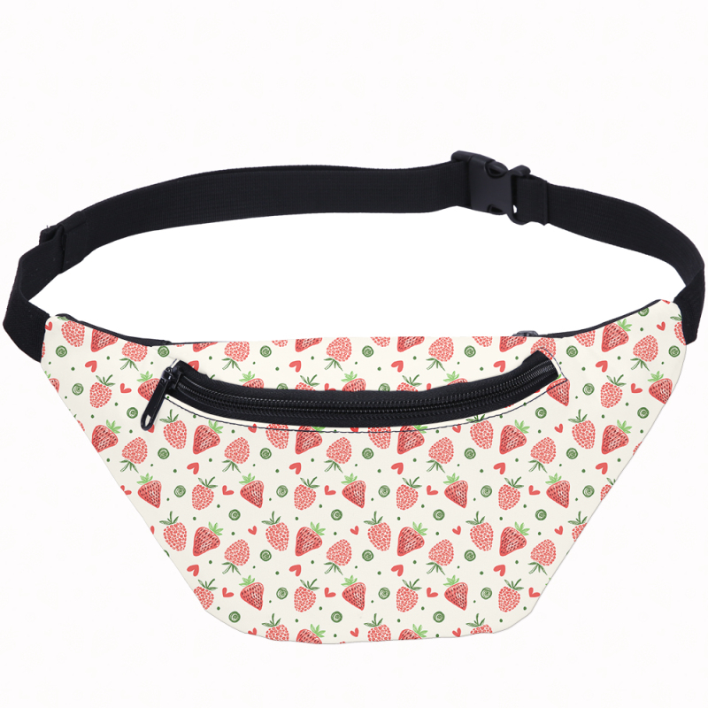 3D Strawberry Printing Fanny Packs Women Waterproof Outdoor Running Pockets Waist Bags Chest Belt Boys Girls Belly Bag Hot Sale, Sky blue
3D Strawberry Printing Fanny Packs Women Waterproof Outdoor Running Pockets Waist Bags Chest Belt Boys Girls Belly Bag Hot Sale, Sky blue