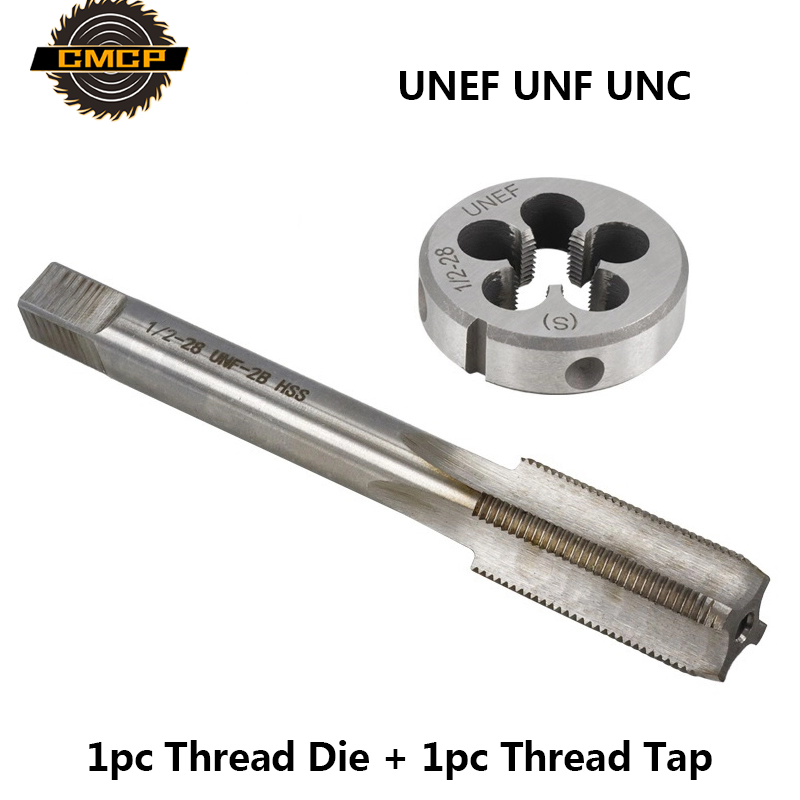CMCP 2pcs UNEF UNF UNC Thread Tap And Die Set For Metal Working HSS Machine Hand Tap Drill Bit Imperial And Die Screw
CMCP 2pcs UNEF UNF UNC Thread Tap And Die Set For Metal Working HSS Machine Hand Tap Drill Bit Imperial And Die Screw