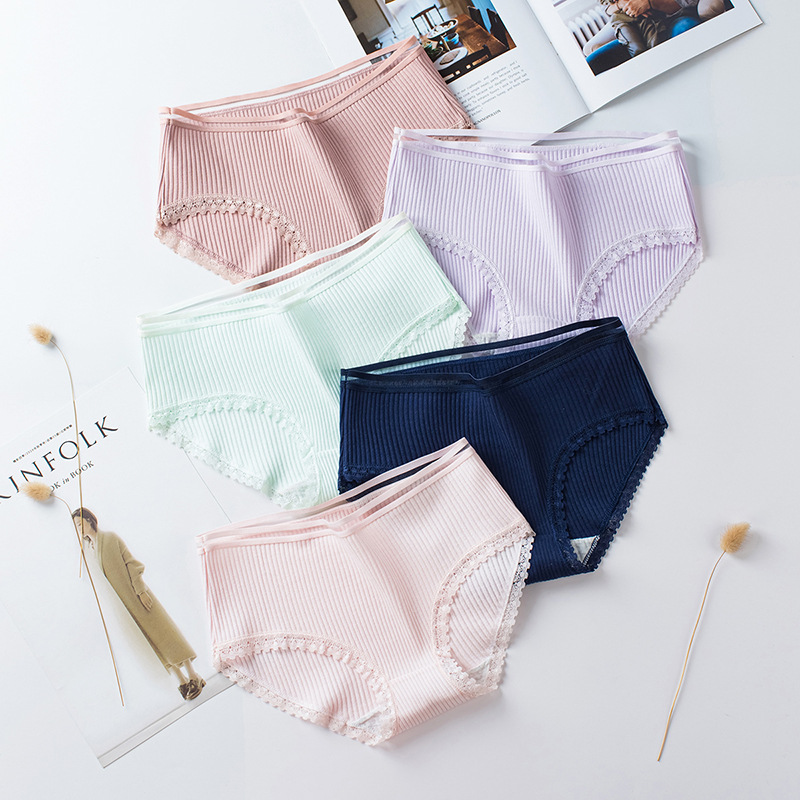 3pcs / Batch Women's Underwear Large Medium High Waist Lace Panties Women's Thread Breathable Comfortable Cotton Underwear, Black
3pcs / Batch Women's Underwear Large Medium High Waist Lace Panties Women's Thread Breathable Comfortable Cotton Underwear, Black