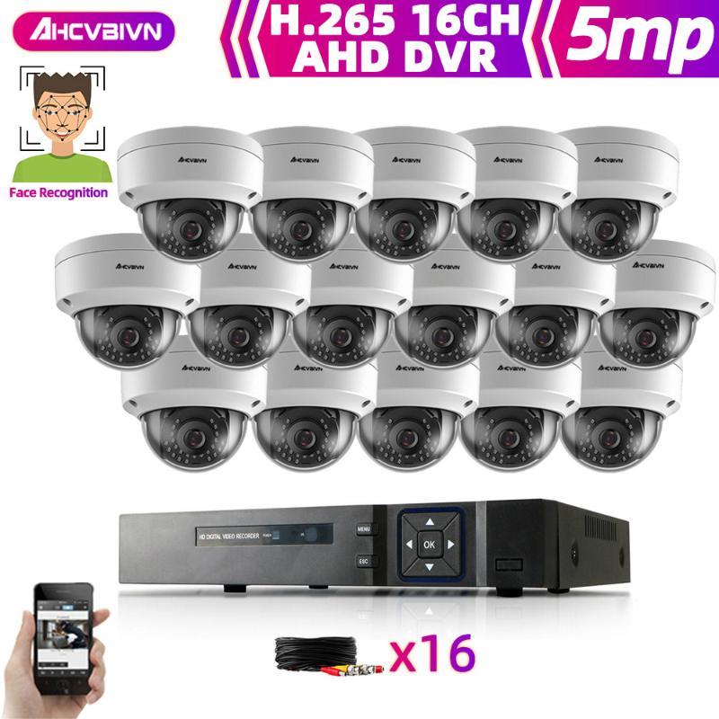 H.265 5MP Ultra HD 16CH DVR Kit CCTV Camera Security System 5MP CCTV System Kit Outdoor Night Vision Video Surveillance Set
H.265 5MP Ultra HD 16CH DVR Kit CCTV Camera Security System 5MP CCTV System Kit Outdoor Night Vision Video Surveillance Set