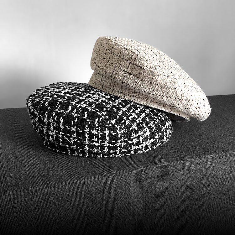 Newsboy Men's Newsboy Hat Male Beret Men Small fragrant Beret women's woolen cloth painter hat, White
Newsboy Men's Newsboy Hat Male Beret Men Small fragrant Beret women's woolen cloth painter hat, White