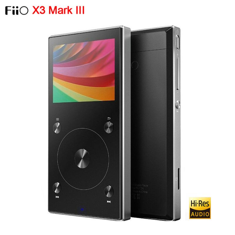 

FIIO X3 Mark III Hi-Res Portable High Resolution lossless MP3 Music Player Bluetooth 4.1 DSD USB DAC Balanced 2.5mm X3III X3 III