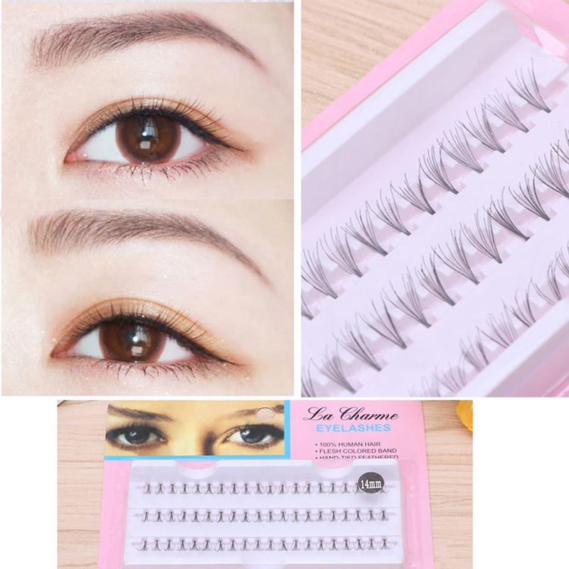 1 Box selling 8-14mm eyelashes single tufts hairy chicken claw soft natural self-grafting lashes planting eyelashes
1 Box selling 8-14mm eyelashes single tufts hairy chicken claw soft natural self-grafting lashes planting eyelashes