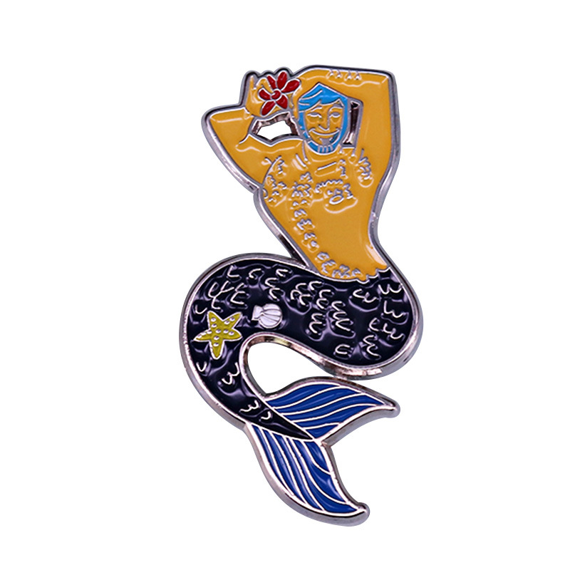 P5579 Dongmanli Novelty Merman Hard Enamel Pins Women Men Badge Backpack Collar Lapel Fashion Jewelry 
P5579 Dongmanli Novelty Merman Hard Enamel Pins Women Men Badge Backpack Collar Lapel Fashion Jewelry