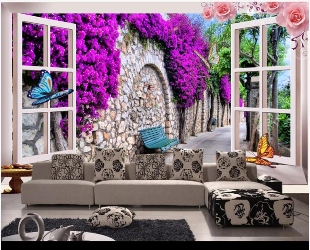 3d photo wallpaper custom mural Beautiful romantic flower clusters small road butterfly home decor 3d wall murals wallpaper for wall 3 d, Non-woven wallpaper
3d photo wallpaper custom mural Beautiful romantic flower clusters small road butterfly home decor 3d wall murals wallpaper for wall 3 d, Non-woven wallpaper