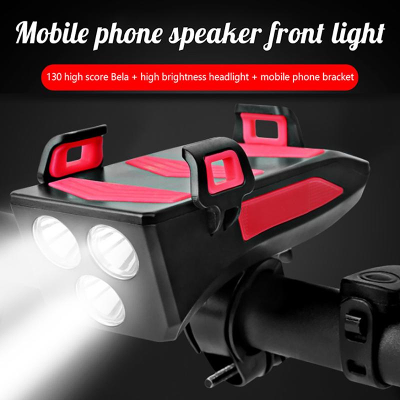 4in1 Bicycle Mobile Phone Usb Charging Treasure Rack Holder Headlight Speaker Bike Phone Support Bracket Alarm Bell Front Light
4in1 Bicycle Mobile Phone Usb Charging Treasure Rack Holder Headlight Speaker Bike Phone Support Bracket Alarm Bell Front Light