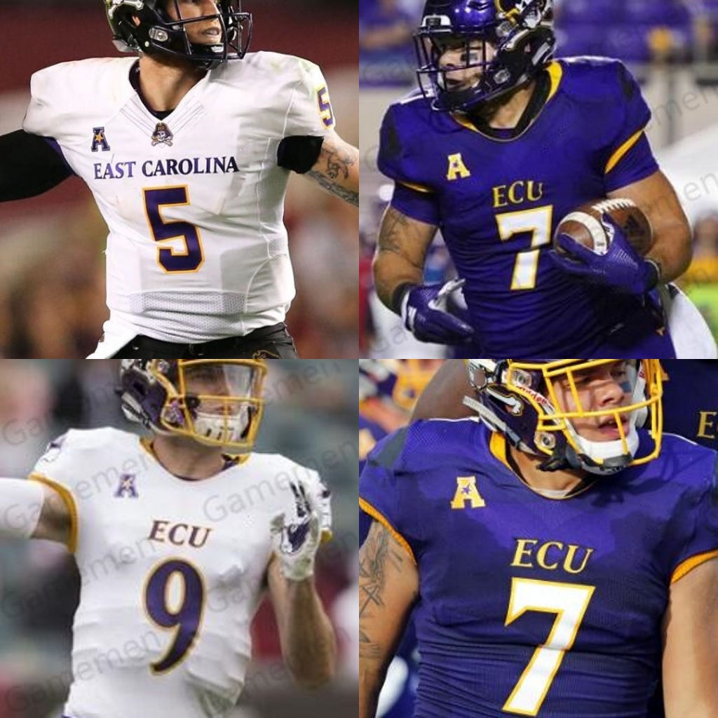 East Carolina Pirates jersey 18 Norman Swindell 36 Roger Thrift 11 Blake Proehl 12 Holton Ahlers ECU Men Women Youth Football stitched Jerseys, White with 150th patch 
East Carolina Pirates jersey 18 Norman Swindell 36 Roger Thrift 11 Blake Proehl 12 Holton Ahlers ECU Men Women Youth Football stitched Jerseys, White with 150th patch