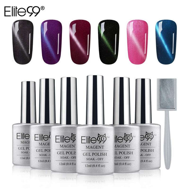 Elite99 7Pieces/Lot 12ml Nail Art Sets Cat Eye UV Gel Nail Polish With Manicure Magnet Stick Soak Off Gels For Nails Makeup
Elite99 7Pieces/Lot 12ml Nail Art Sets Cat Eye UV Gel Nail Polish With Manicure Magnet Stick Soak Off Gels For Nails Makeup