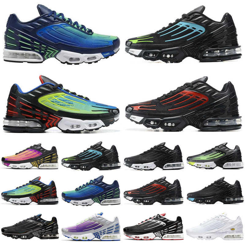 hotsale tn plus 3 men women running shoes triple white Black Iridescent Parachute Pack mens womens trainers sports sneakers runners
hotsale tn plus 3 men women running shoes triple white Black Iridescent Parachute Pack mens womens trainers sports sneakers runners