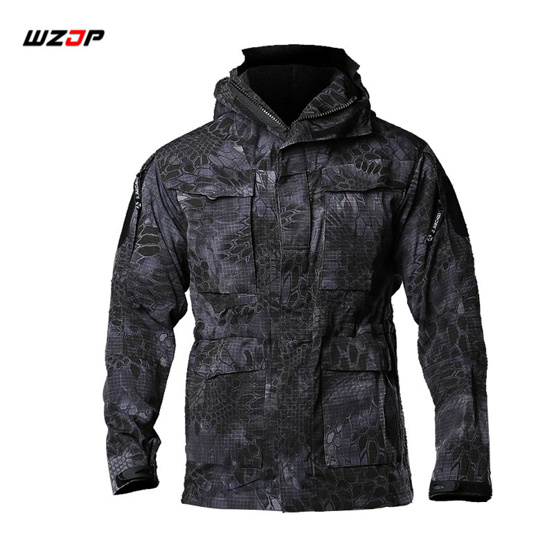WZJP M65 Camouflage Male clothing US Army Tactical Men' Windbreaker Jacket Outwear Camping & Hiking Male Hooded Jacket, Black
WZJP M65 Camouflage Male clothing US Army Tactical Men' Windbreaker Jacket Outwear Camping & Hiking Male Hooded Jacket, Black