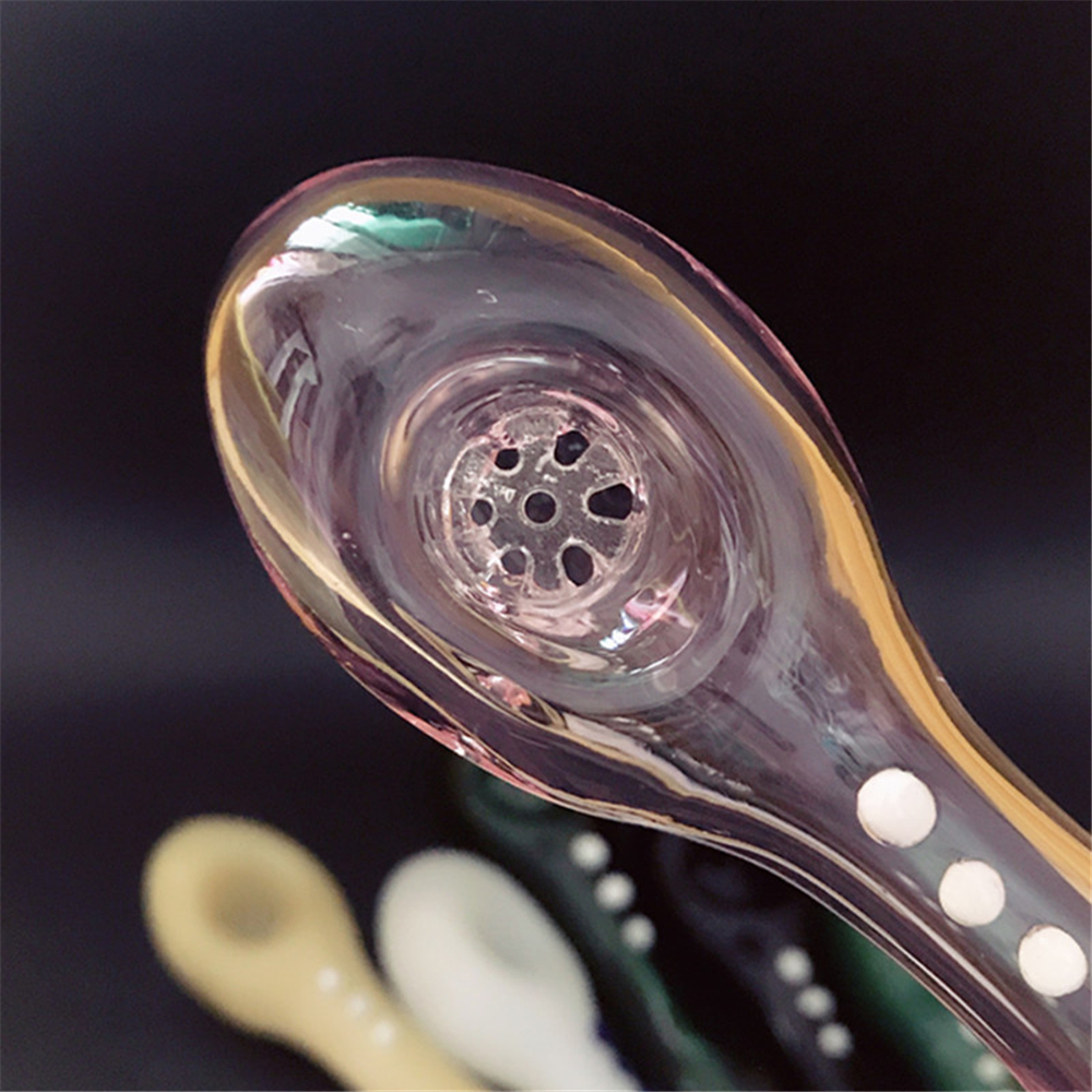 Colorful Approx 4.92inch Glass Hand Pipe with Snowflake Filter Bowl Smoking Tobacco Pipes Spoon Tube Dab Rigs Water Bubbler
Colorful Approx 4.92inch Glass Hand Pipe with Snowflake Filter Bowl Smoking Tobacco Pipes Spoon Tube Dab Rigs Water Bubbler