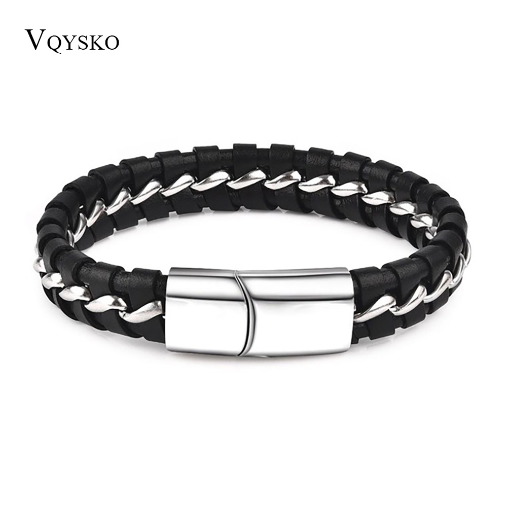 NIBA Top Quality Man Cowhide Bracelet & Bangle Wrap Weaved Fashion Bracelet with Stainless Steel Delicate Clasp Jewelry
NIBA Top Quality Man Cowhide Bracelet & Bangle Wrap Weaved Fashion Bracelet with Stainless Steel Delicate Clasp Jewelry