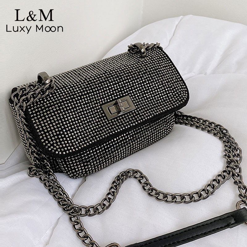 Diamonds PU Leather Crossbody Bags For Women 2020 Travel Handbag Fashion Simple Shoulder Messenger Bag Lady Small Hand Bags X25H, Black
Diamonds PU Leather Crossbody Bags For Women 2020 Travel Handbag Fashion Simple Shoulder Messenger Bag Lady Small Hand Bags X25H, Black