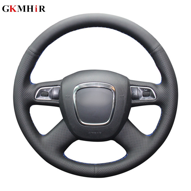 DIY Black Artificial Leather Car Steering Wheel Cover for Audi A3 A4 (B8) A6 (C6) A8 A8 L Q5 Q7 2007-2011 S8 2008-2009
DIY Black Artificial Leather Car Steering Wheel Cover for Audi A3 A4 (B8) A6 (C6) A8 A8 L Q5 Q7 2007-2011 S8 2008-2009