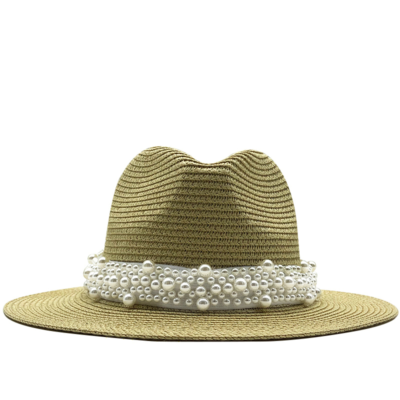 luxury Panama Hat Summer Sun Hats for Women Beach Straw Hat for Girl UV Protection Cap chapeau femme 2020, Solid color khaki
luxury Panama Hat Summer Sun Hats for Women Beach Straw Hat for Girl UV Protection Cap chapeau femme 2020, Solid color khaki