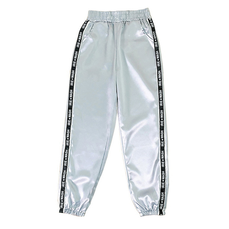 2020 Women Summer Big Pocket Satin Highlight Pants Glossy Sports Ribbon Trousers BF Harajuku Joggers Sports Pants Gym Leggings, Black
2020 Women Summer Big Pocket Satin Highlight Pants Glossy Sports Ribbon Trousers BF Harajuku Joggers Sports Pants Gym Leggings, Black