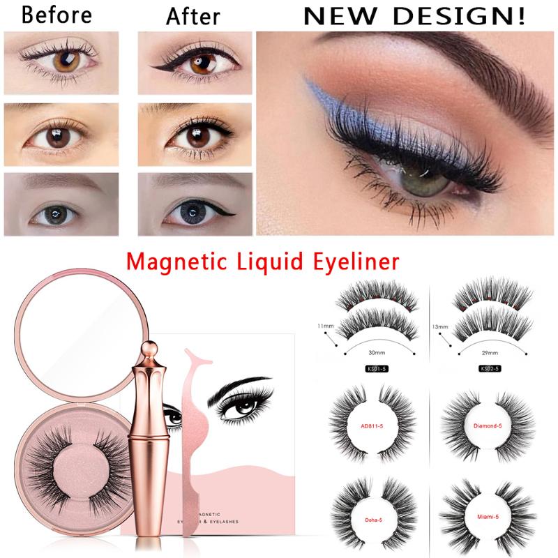 Hot Reusable Magnetic Liquid Eyeliner & Magnetic False Eyelashes & Tweezer Set Waterproof Eyeliner False Eyelashe Ship TSLM1
Hot Reusable Magnetic Liquid Eyeliner & Magnetic False Eyelashes & Tweezer Set Waterproof Eyeliner False Eyelashe Ship TSLM1