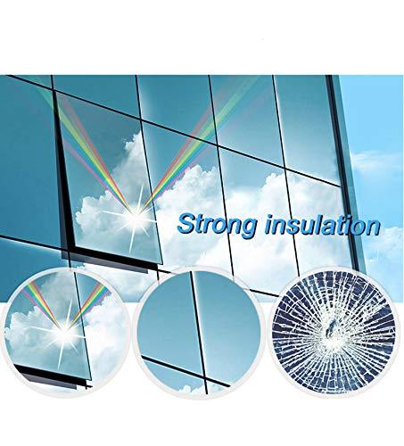 Window Privacy Film Sun Blocking Mirror Reflective Tint One Way Heat Control Anti UV Window Stickers for Home and Office8376112