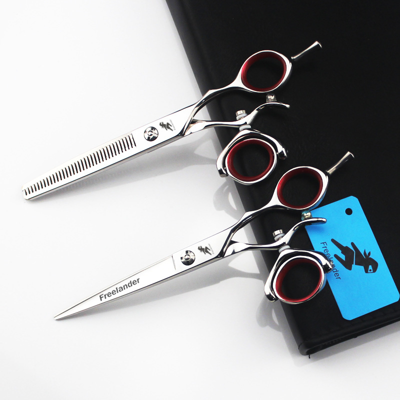 6 inch 5.5 inch hairdressing scissors barber shears flat shears bangs tooth 720 degrees rotation
6 inch 5.5 inch hairdressing scissors barber shears flat shears bangs tooth 720 degrees rotation
