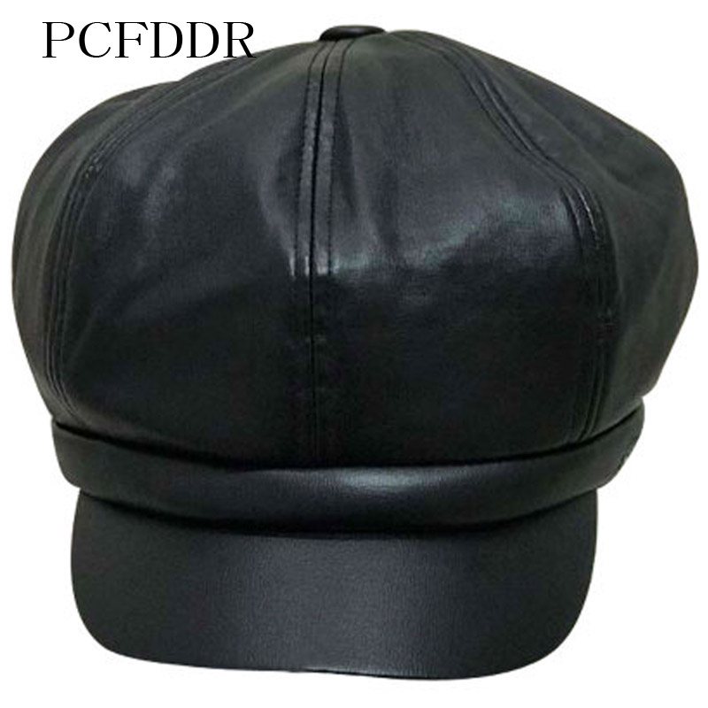 PCFDDR Soft Bright Silver Pu Octagonal Cap lady Autumn And Winter Retro British Fashion Beret, Black
PCFDDR Soft Bright Silver Pu Octagonal Cap lady Autumn And Winter Retro British Fashion Beret, Black