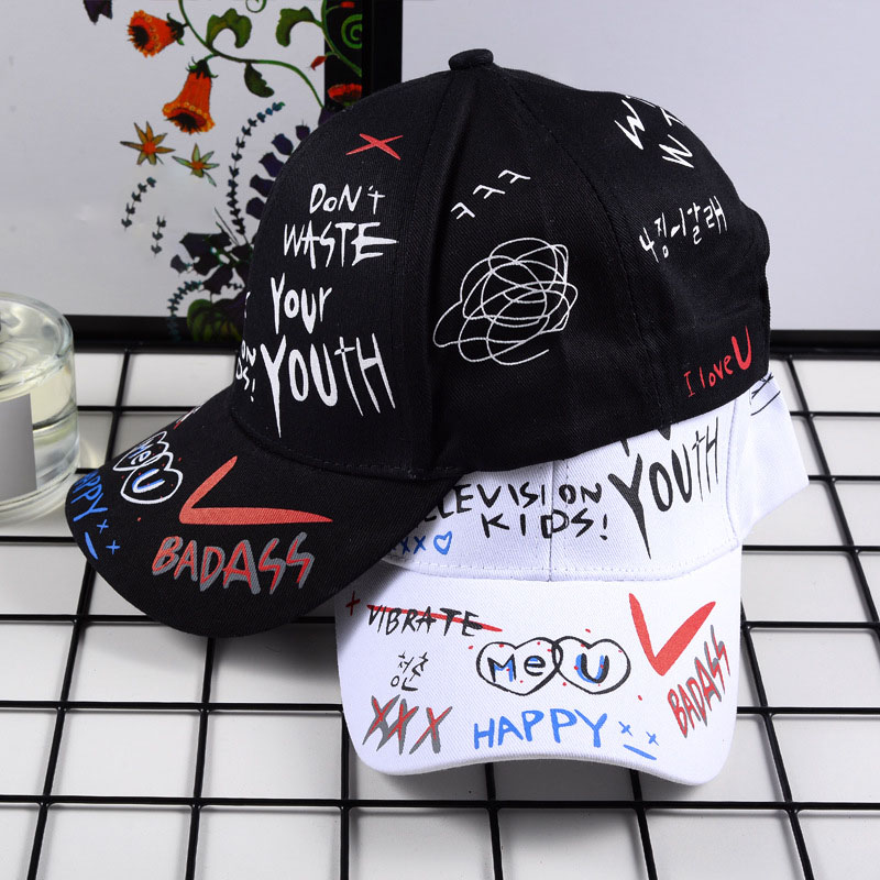 Colorful Graffiti Totem Hip Hop Baseball Cap For Men and Women 2020 Cheaper Fashion Hip Hop Snapback Hats dad caps