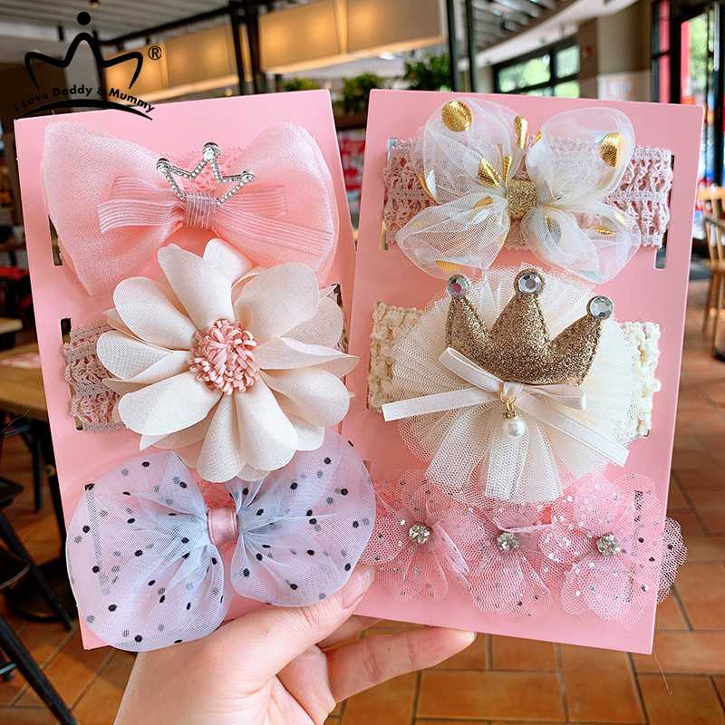 3Pcs Baby Girl Headbands Lace Bow Crown Flower Baby Headband Princess Girls Elastic Hair Bands Fashion Kids Hair Accessories, Style 1
3Pcs Baby Girl Headbands Lace Bow Crown Flower Baby Headband Princess Girls Elastic Hair Bands Fashion Kids Hair Accessories, Style 1