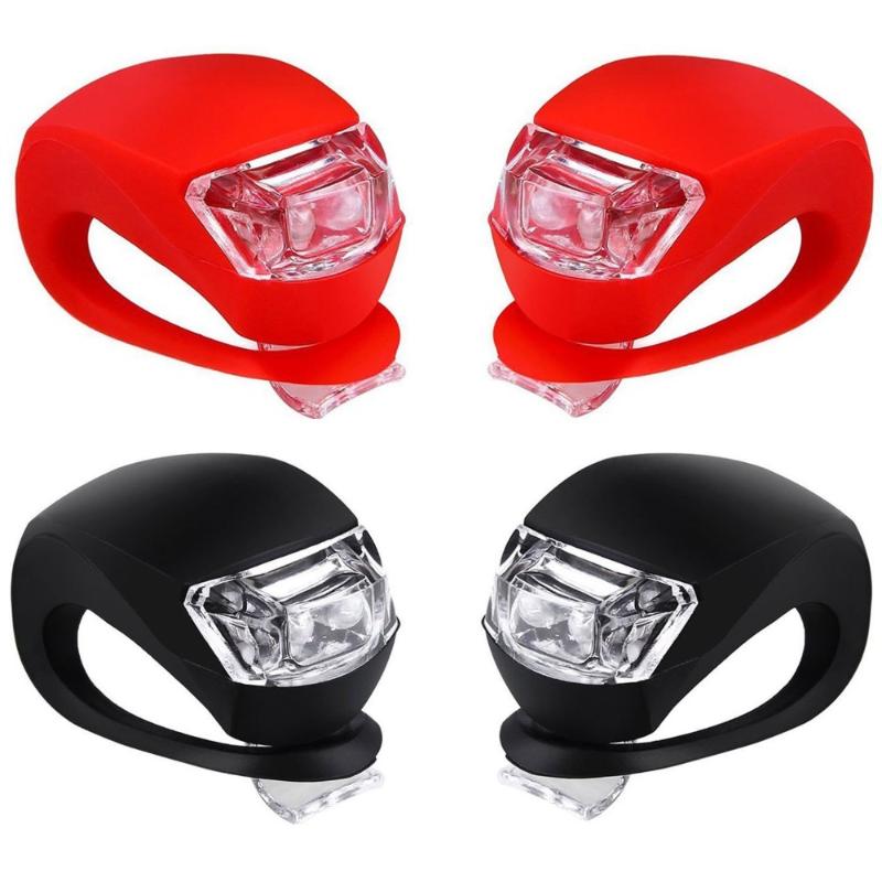 Bike Lights 4Pcs Bicycle Front Light Silicone LED Head Rear Wheel Waterproof Cycling Accessories
Bike Lights 4Pcs Bicycle Front Light Silicone LED Head Rear Wheel Waterproof Cycling Accessories