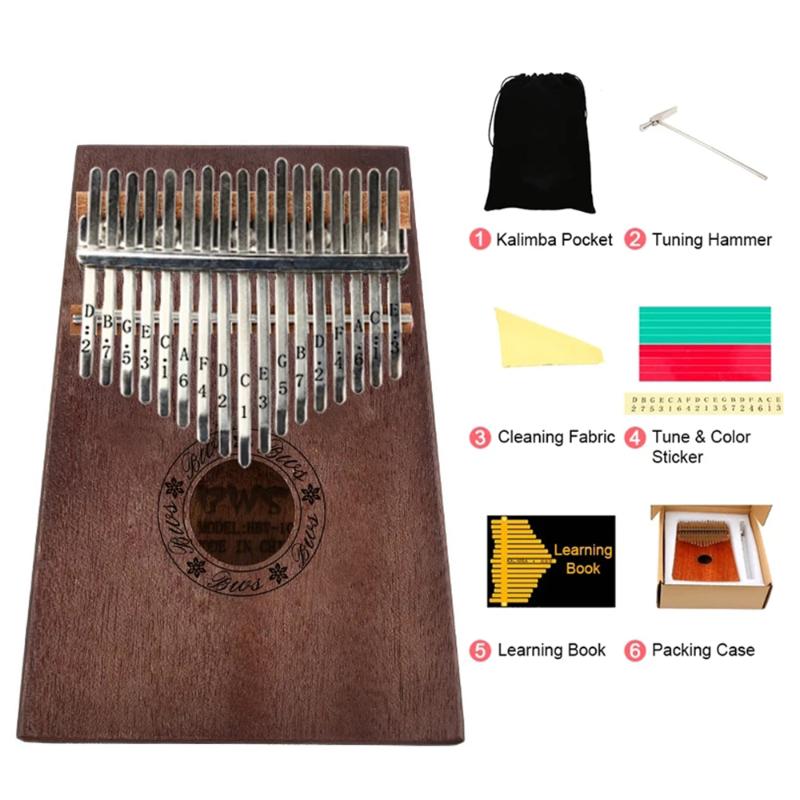 17 Key Thumb Piano Timbre Sturdy Corrosion-Resistant Fall-Proof Finger Piano For Kids Beginners Musical Instrument Thumb
17 Key Thumb Piano Timbre Sturdy Corrosion-Resistant Fall-Proof Finger Piano For Kids Beginners Musical Instrument Thumb