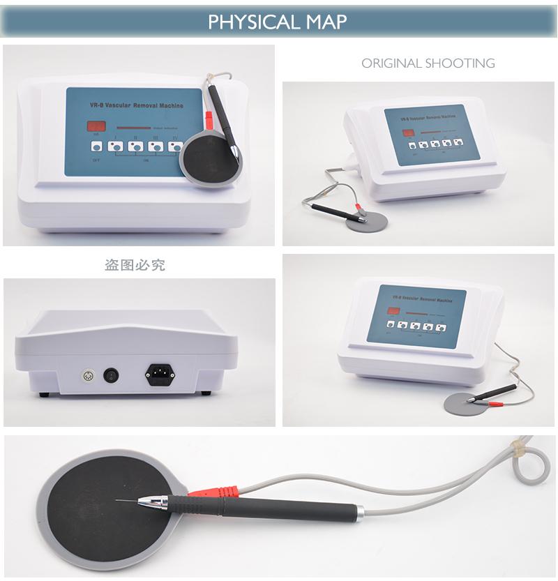 RF red blood vascular veins removal vessels removal machine high frequency facial permanent spider vein remover therapy machine