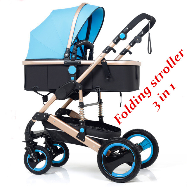 Folding Baby Stroller 3 in 1 Neonatal Baby Carriage High Landscape Pram Four Seasons Stroller Bbsorption Car
Folding Baby Stroller 3 in 1 Neonatal Baby Carriage High Landscape Pram Four Seasons Stroller Bbsorption Car
