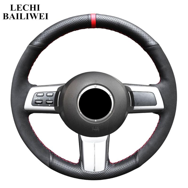 Car Steering Wheel Cover For CX-7 CX7 2007-2009 MX-5 2009-2014 RX-8 2008-2013 DIY Black Suede Leather
Car Steering Wheel Cover For CX-7 CX7 2007-2009 MX-5 2009-2014 RX-8 2008-2013 DIY Black Suede Leather