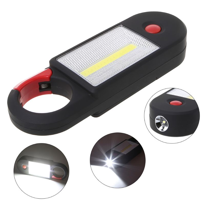Portable COB LED Working Light 2 Modes Inspection with Strong Magnetic Hook Camping
Portable COB LED Working Light 2 Modes Inspection with Strong Magnetic Hook Camping
