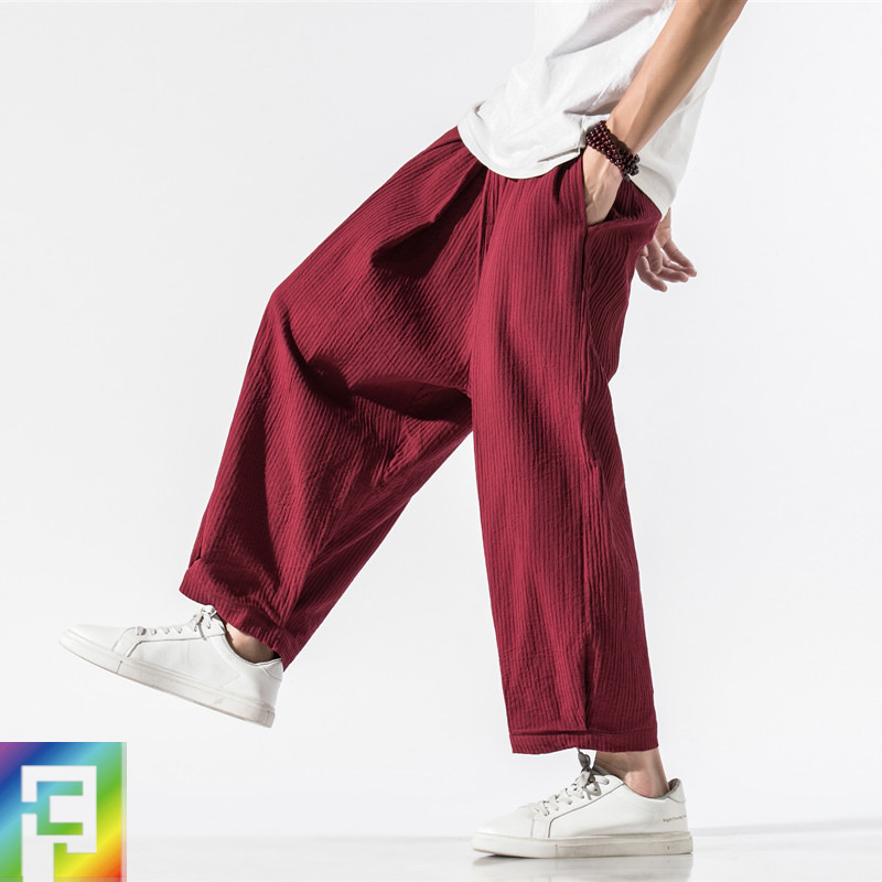 5XL Summer Men Yoga Pant Linen Wide Leg Loose Bloomers Sweatpant Running Jogger Fitness Workout Casual Pant Trouser Sportswear, Black
5XL Summer Men Yoga Pant Linen Wide Leg Loose Bloomers Sweatpant Running Jogger Fitness Workout Casual Pant Trouser Sportswear, Black