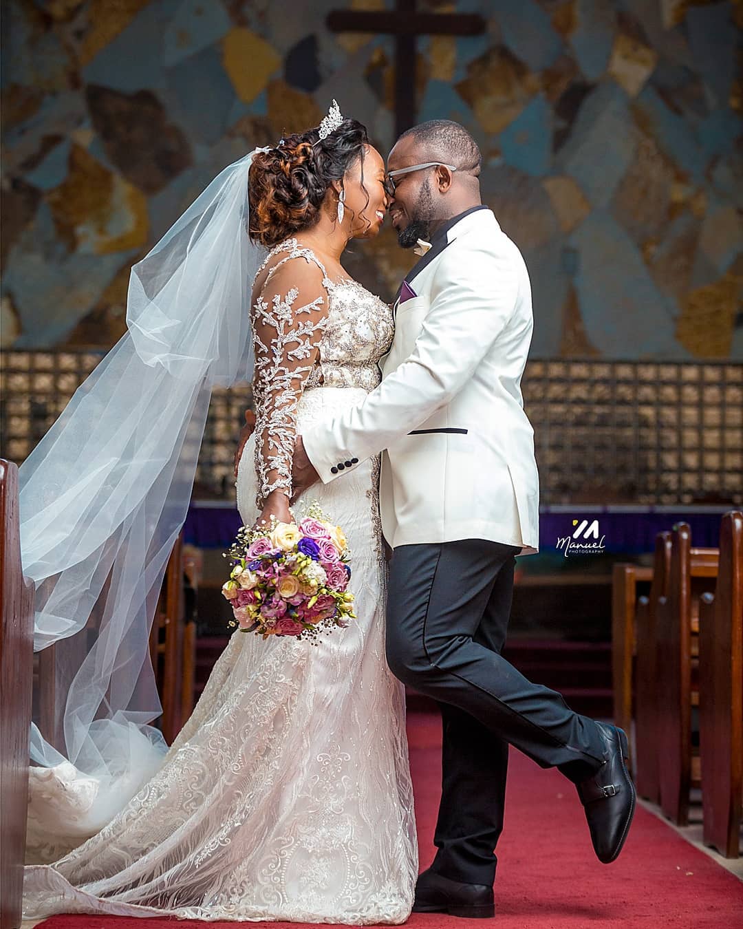 2020 Plus Size Arabic Aso Ebi Luxurious Lace Beaded Wedding Dresses Sheer Neck Mermaid Bridal Dresses Long Sleeves Wedding Gowns ZJ0955