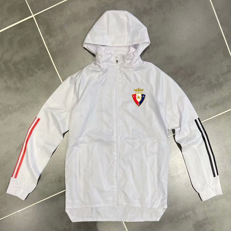 New 2020-21 osasuna mens soccer hoodie jacket windbreaker winter coat full zipper football windbreaker Sweatshirt hooded Men's Jackets, White
New 2020-21 osasuna mens soccer hoodie jacket windbreaker winter coat full zipper football windbreaker Sweatshirt hooded Men's Jackets, White