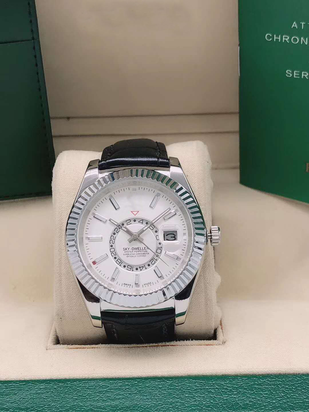 New Steel Quality sky-dweller mens Mechanical Stainless 316l Steel 42mm Automatic Movement Watch Luxury Watches 005 Wristwatches, Silver 005
New Steel Quality sky-dweller mens Mechanical Stainless 316l Steel 42mm Automatic Movement Watch Luxury Watches 005 Wristwatches, Silver 005
