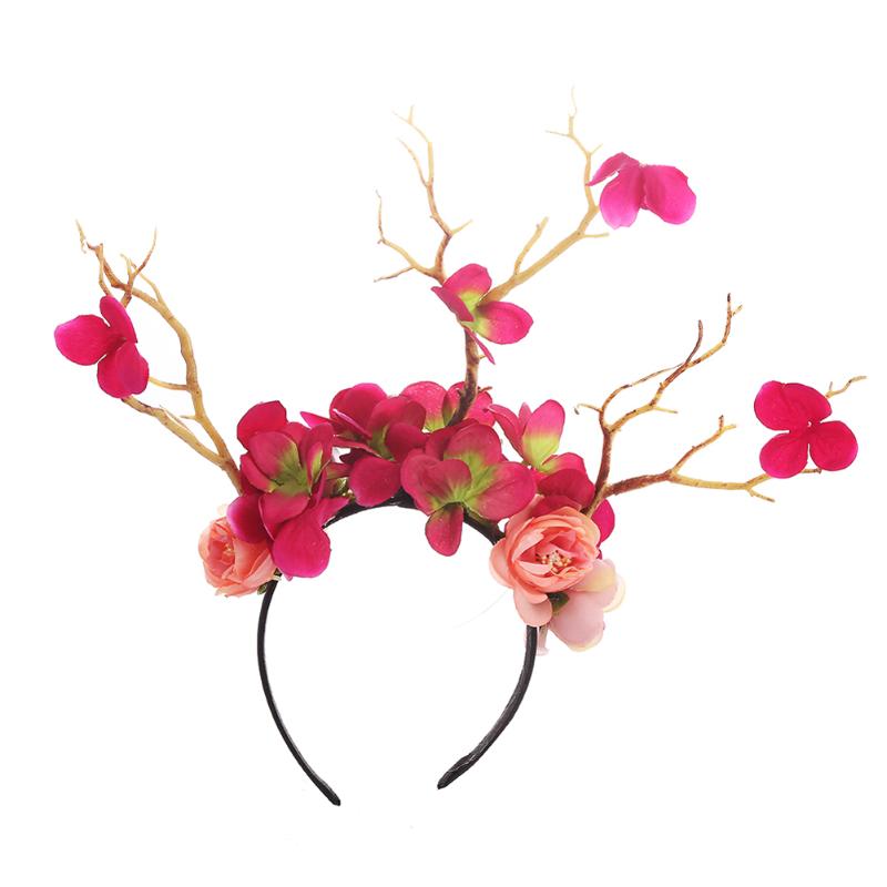 Women Girls Christmas Headband Flower Butterfly Decoration Hair Band Tree Branch Deer Antler Hair Hoop Festival Party Props
Women Girls Christmas Headband Flower Butterfly Decoration Hair Band Tree Branch Deer Antler Hair Hoop Festival Party Props