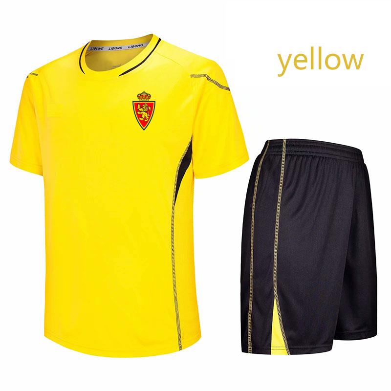 Real Zaragoza 100% Polyester Soccer Training Leisure Sports Jerseys Team Wear Football Uniform Short Casual Tracksuit, Yellow
Real Zaragoza 100% Polyester Soccer Training Leisure Sports Jerseys Team Wear Football Uniform Short Casual Tracksuit, Yellow