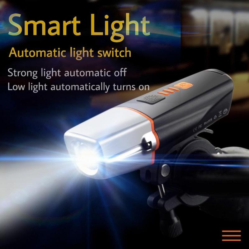 Bicycle headlight mountain bike smart light headlight warning light USB rechargeable bicycle riding accessories
Bicycle headlight mountain bike smart light headlight warning light USB rechargeable bicycle riding accessories