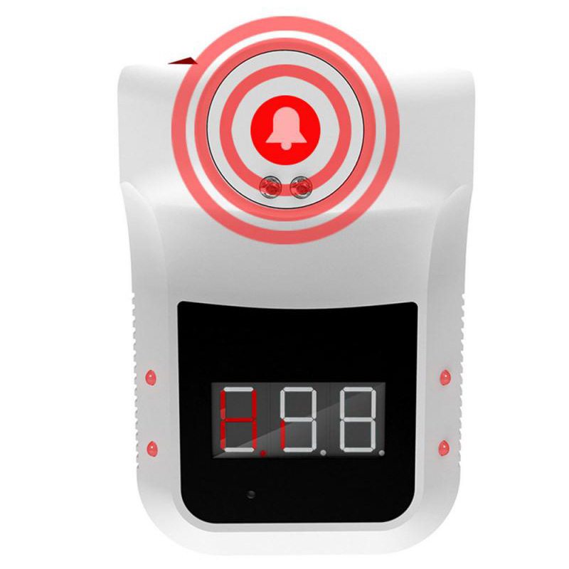 TCT Useful Wall Column Type Infrared Thermometer K3 for School Station Shopping Mall Body Temperature Alarm Thermometer