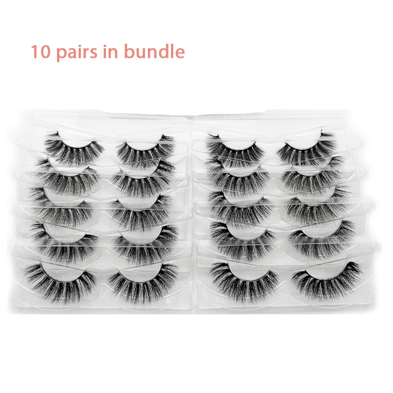10 Pairs 3D Mink Eyelashes Bundle 25mm Bulk Mink lashes Simple Pack Artificial Eyelashes Wholesale False Lash Vendors
10 Pairs 3D Mink Eyelashes Bundle 25mm Bulk Mink lashes Simple Pack Artificial Eyelashes Wholesale False Lash Vendors